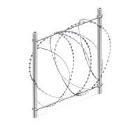 Спиральный барьер безопасности СББ 600-62-5 АСКЛ